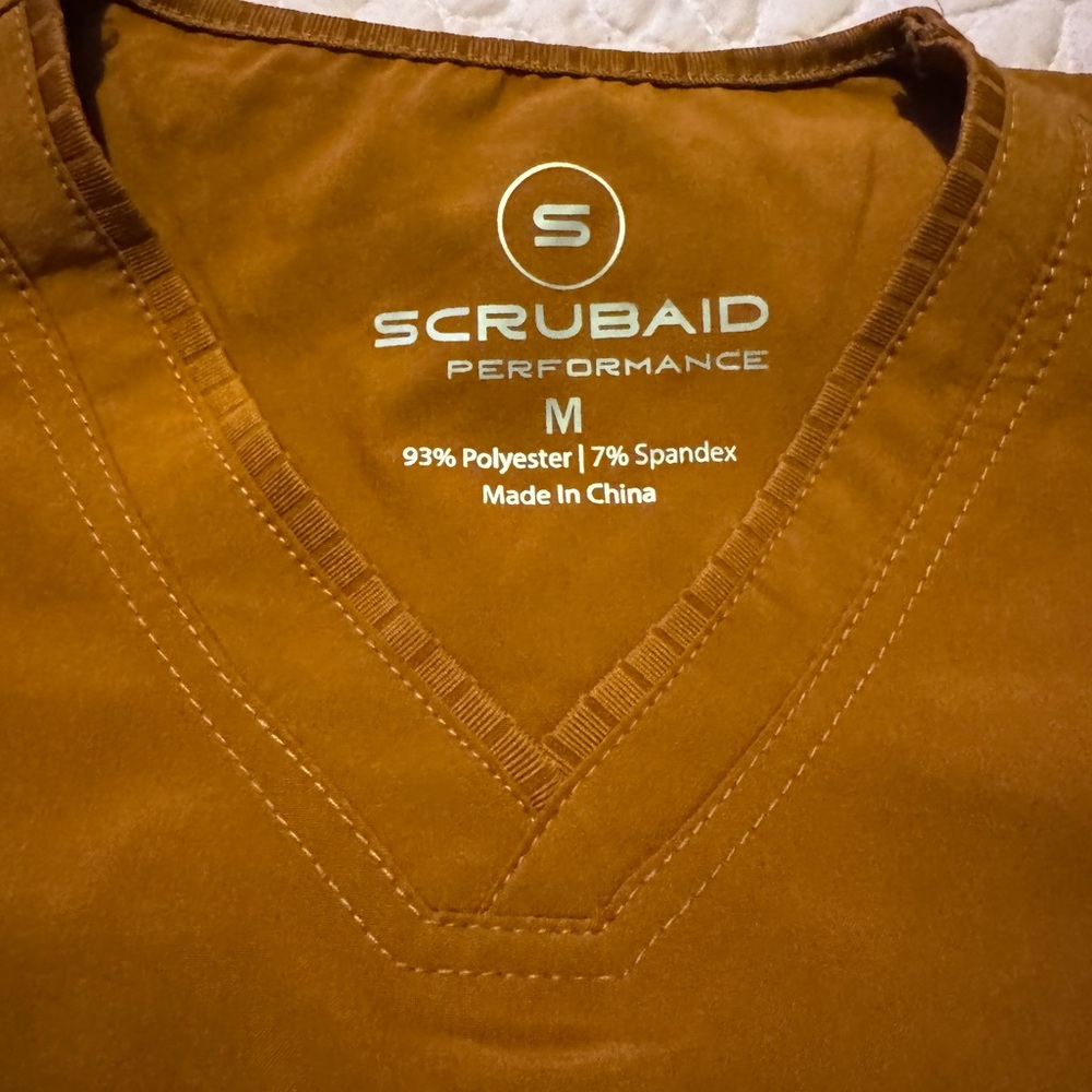 Scrubaid Performance Women's Brown Top